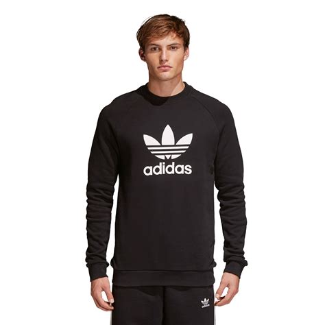 schwarz weiß aufwärmpullover von adidas|adidas Originals Pullover Herren .